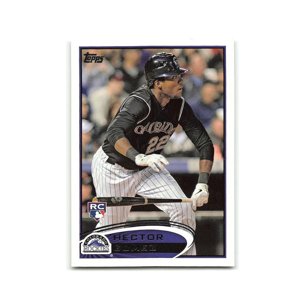 Hector Gomez Rookie 2012 Topps #534 Colorado Rockies Baseball Card NM