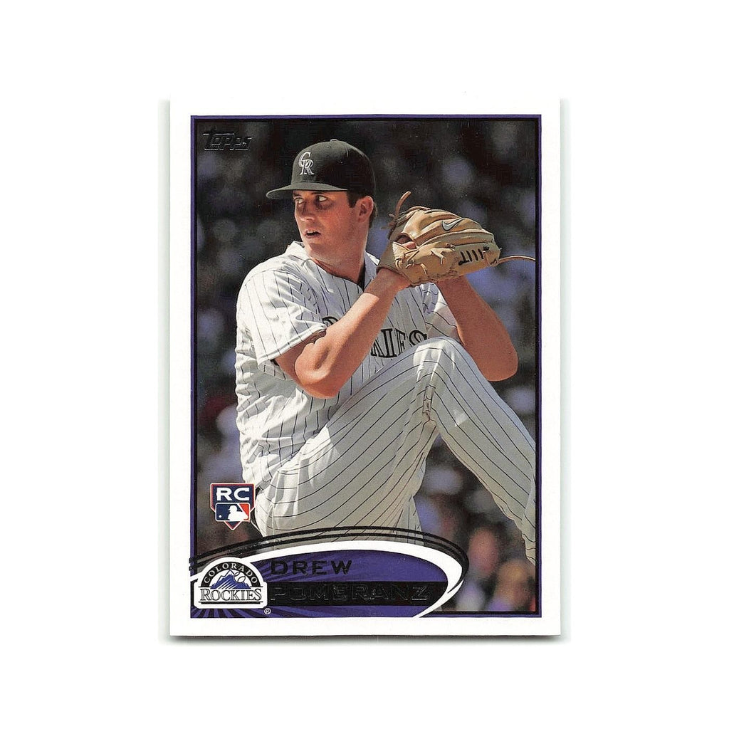 Drew Pomeranz Rookie 2012 Topps #42 Colorado Rockies Baseball Card NM