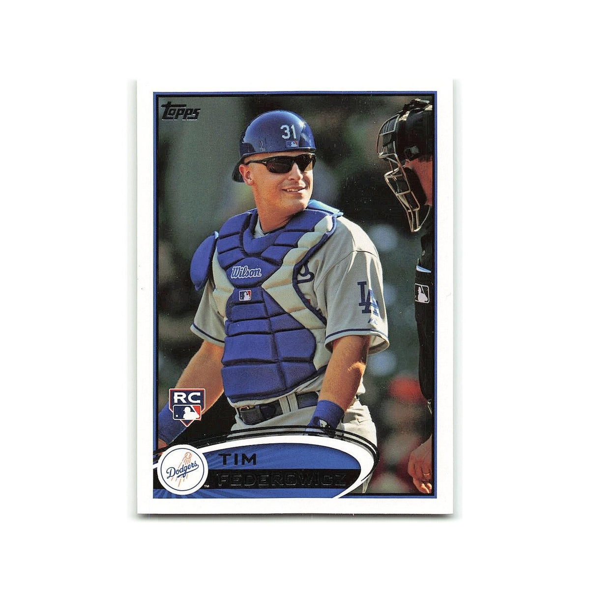 Tim Federowicz Rookie 2012 Topps #253 Los Angeles Dodgers Baseball Card NM