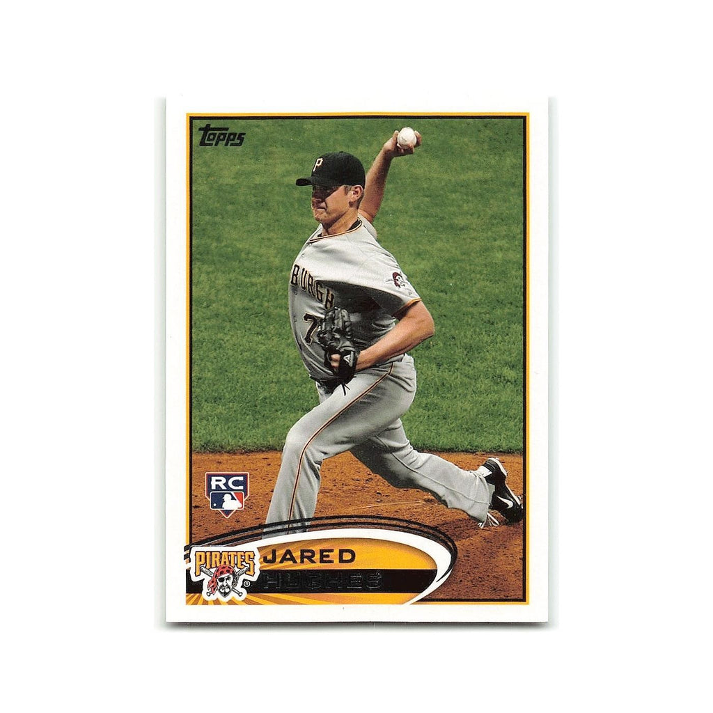 Jared Hughes Rookie 2012 Topps #175 Pittsburgh Pirates Baseball Card NM