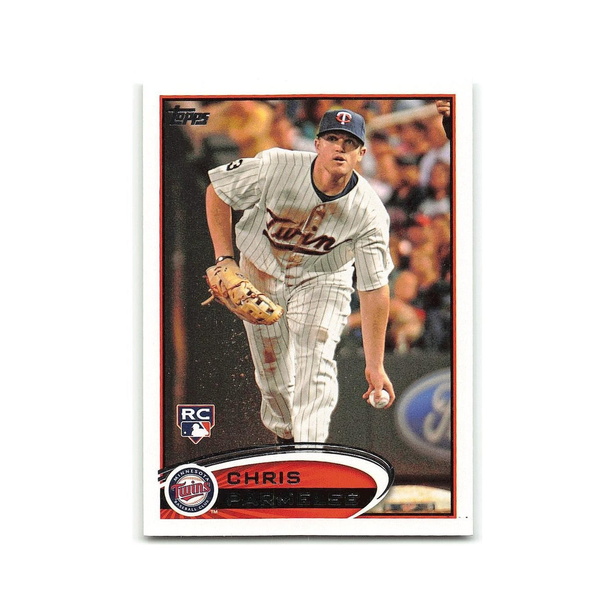 Chris Parmelee Rookie 2012 Topps #95 Minnesota Twins Baseball Card NM