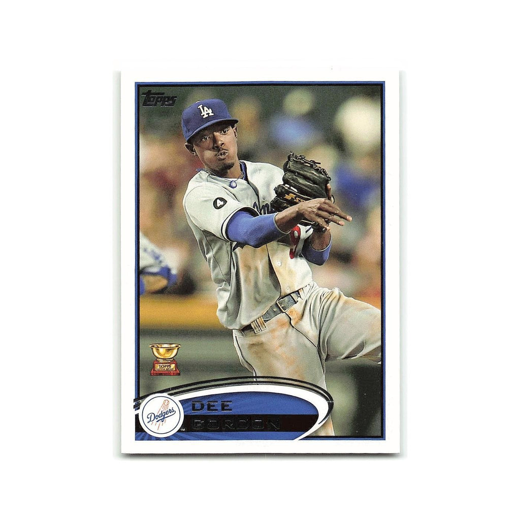 Dee Gordon Gold Cup 2012 Topps #69 Los Angeles Dodgers Baseball Card NM