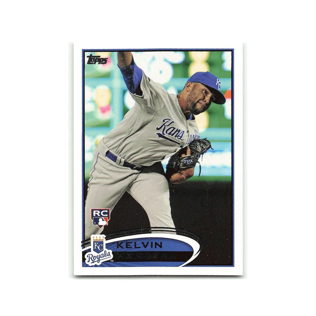 Kelvin Herrera Rookie 2012 Topps #211 Kansas City Royals Baseball Card NM