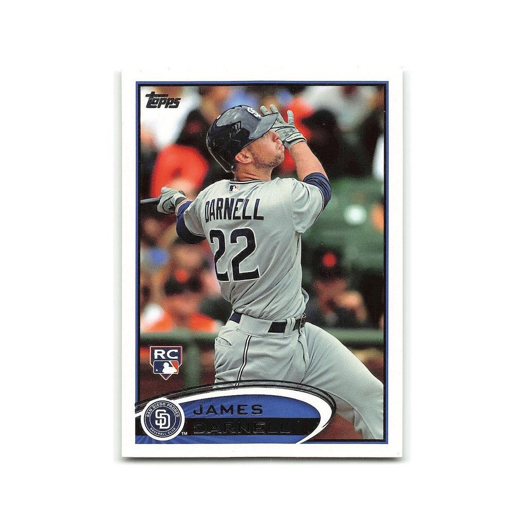 James Darnell Rookie 2012 Topps #553 San Diego Padres Baseball Card NM