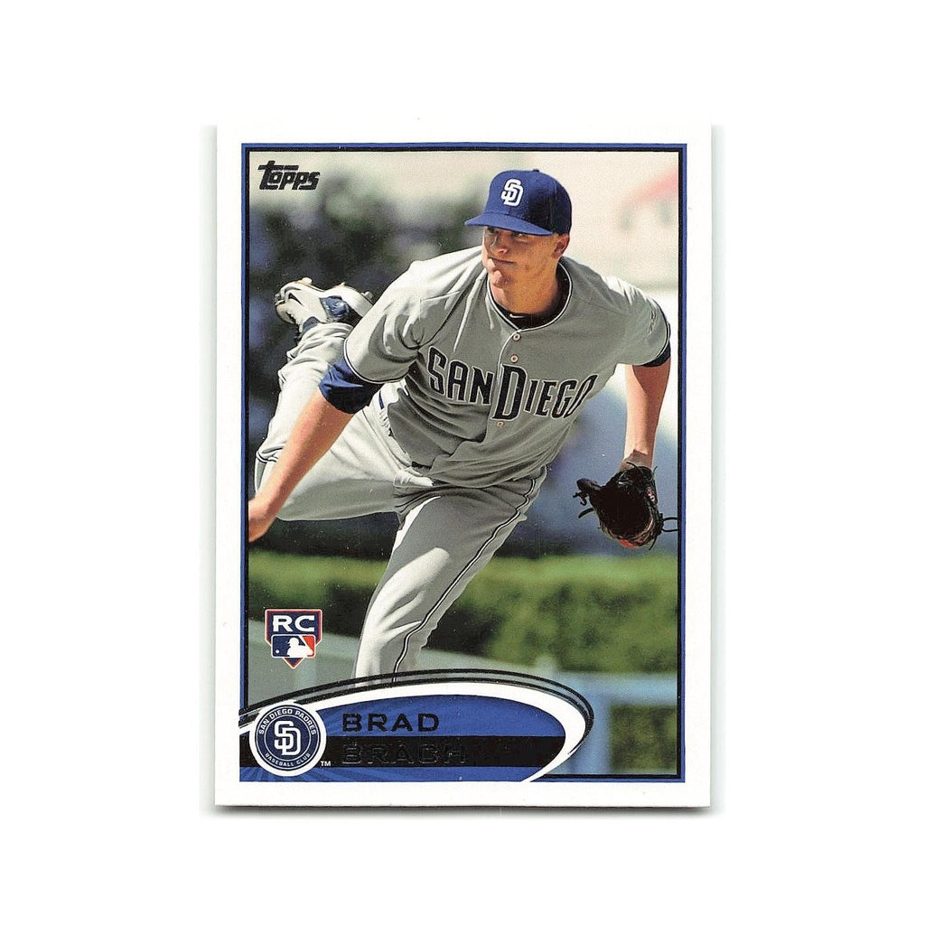 Brad Brach Rookie 2012 Topps #637 San Diego Padres Baseball Card NM