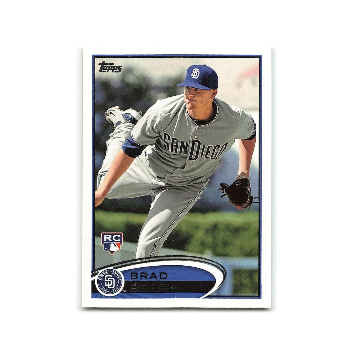 Brad Brach Rookie 2012 Topps #637 San Diego Padres Baseball Card NM