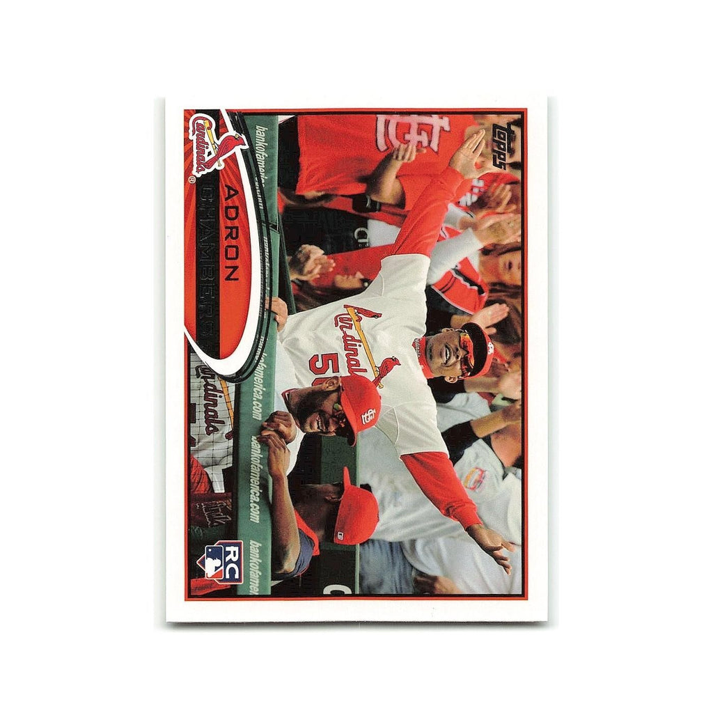 Adron Chambers Rookie 2012 Topps #90 St. Louis Cardinals Baseball Card NM