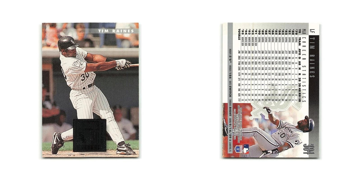 Tim Raines 1996 Donruss #384 Chicago White Sox Baseball Card NM