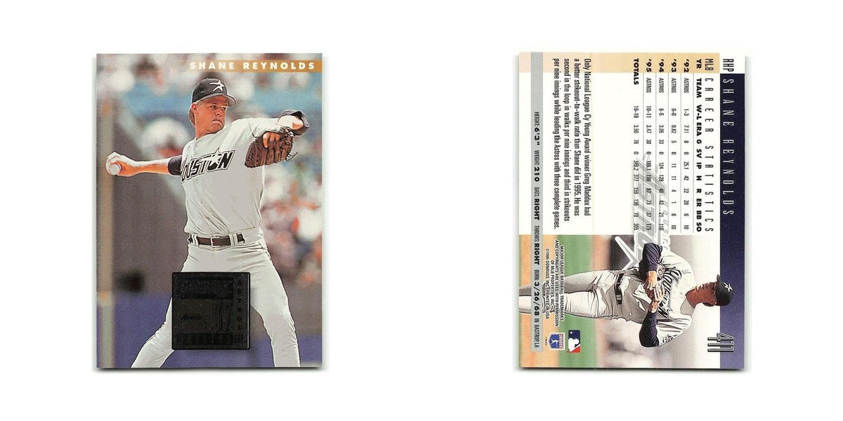 Shane Reynolds 1996 Donruss #411 Houston Astros Baseball Card NM