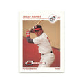 Edgar Naveda 1991 Line Drive AAA #413 Portland Beavers Baseball Card NM