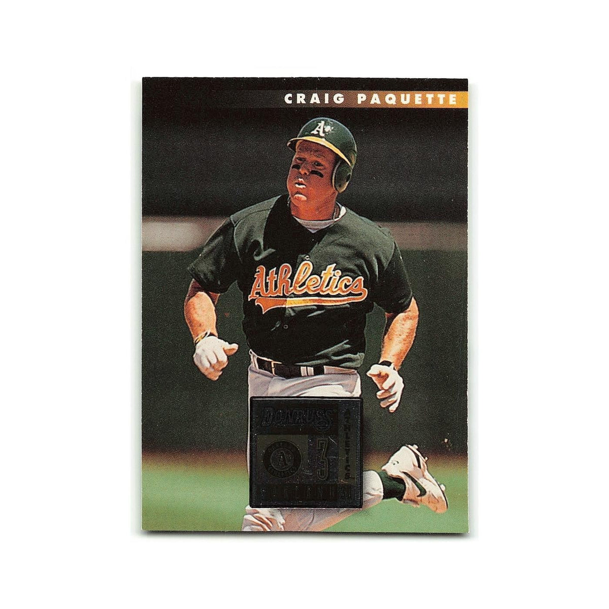 Craig Paquette 1996 Donruss #530 Oakland Athletics Baseball Card NM