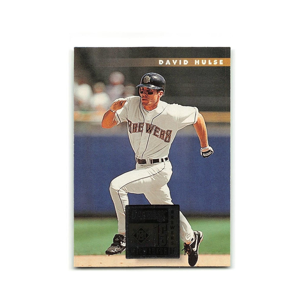 David Hulse 1996 Donruss #410 Milwaukee Brewers Baseball Card NM