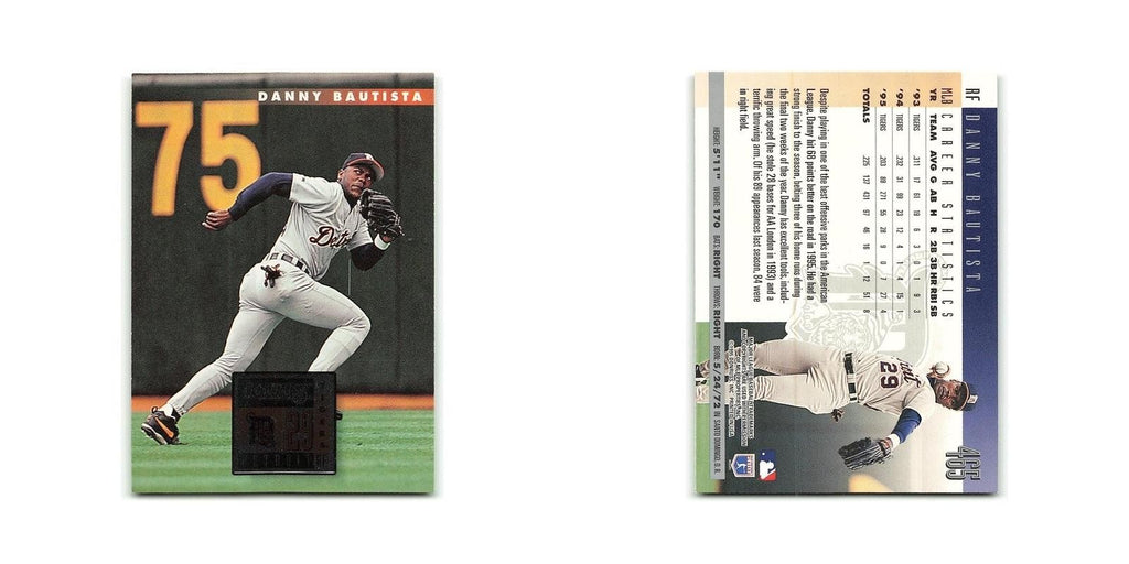 Danny Bautista 1996 Donruss #465 Detroit Tigers Baseball Card NM