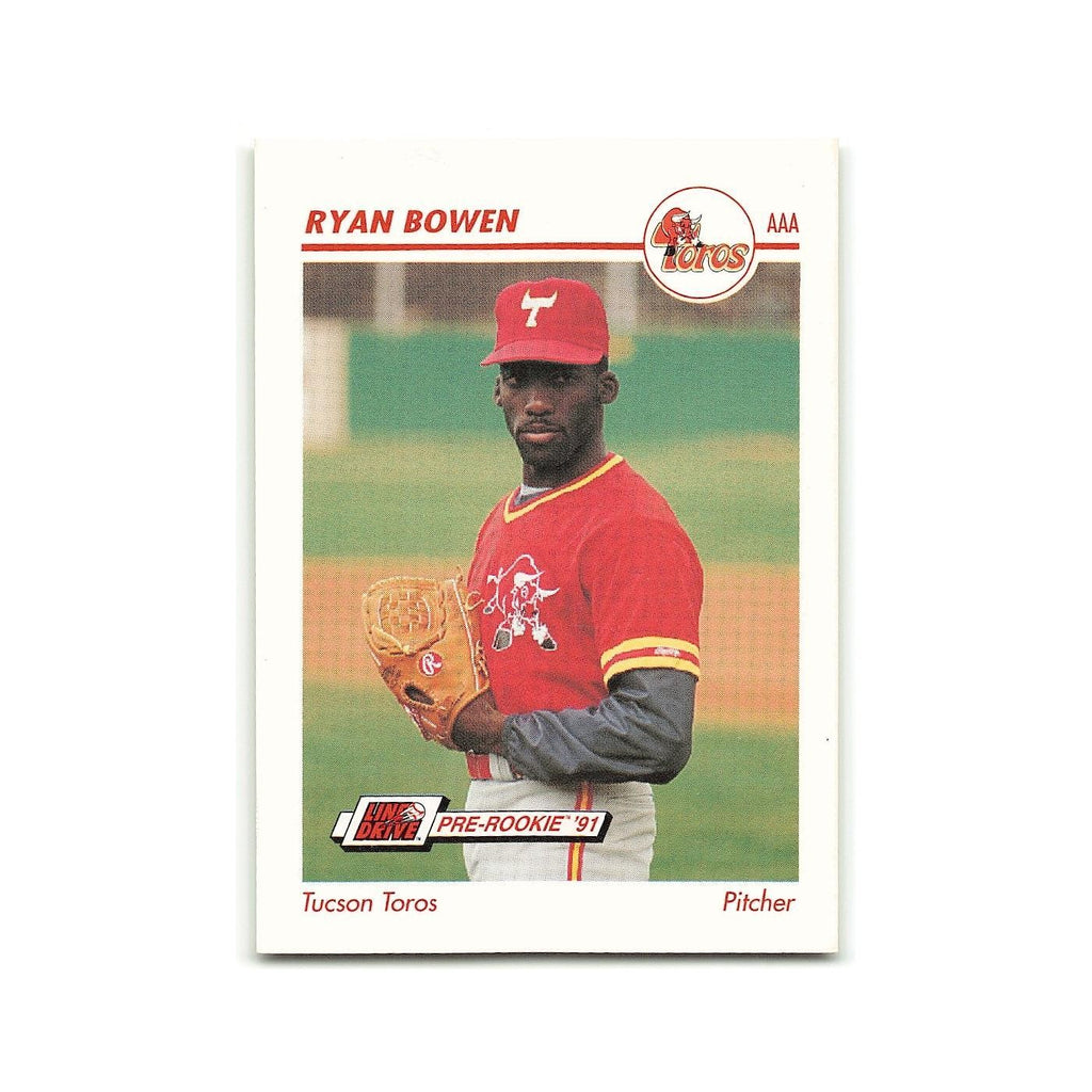 Ryan Bowen 1991 Line Drive AAA #604 Tucson Toros Baseball Card NM