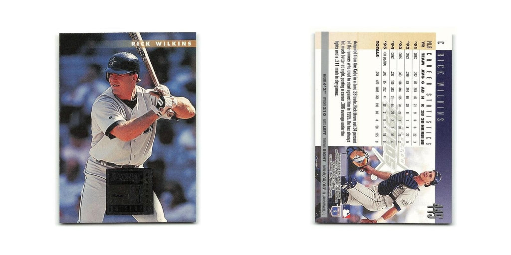 Rick Wilkins 1996 Donruss #445 Houston Astros Baseball Card NM