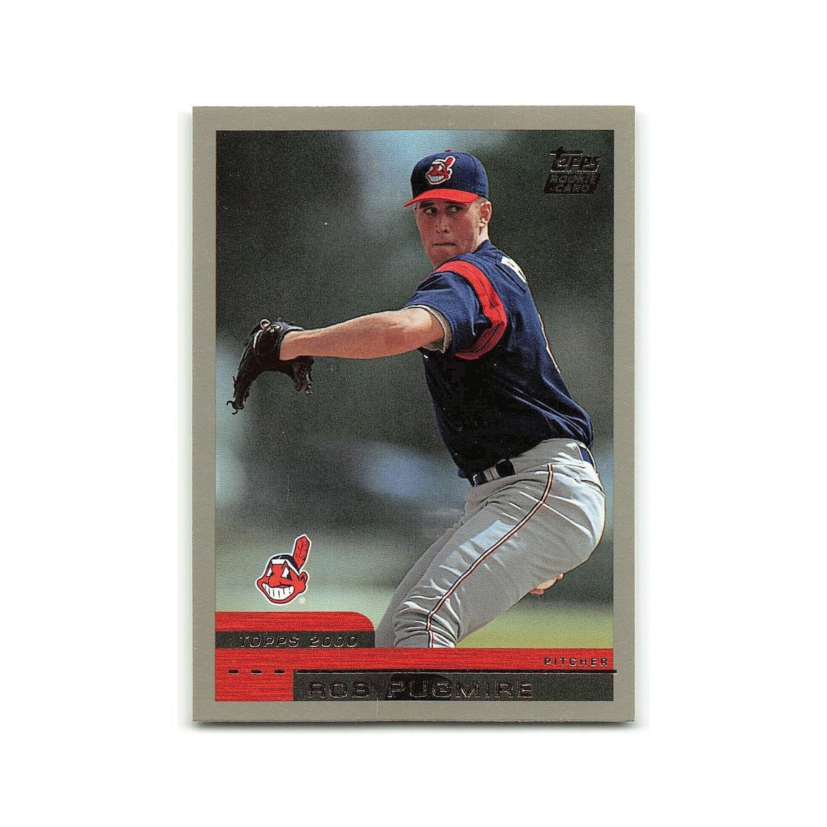 Rob Pugmire Rookie 2000 Topps Traded #T22 Cleveland Indians Baseball Card NM