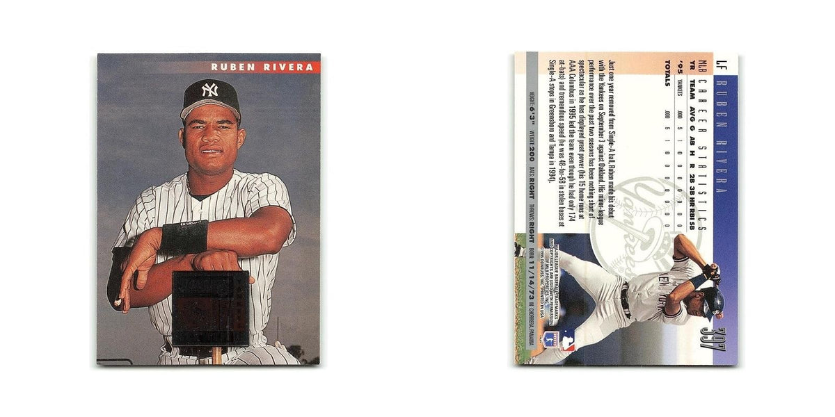Ruben Rivera 1996 Donruss #397 New York Yankees Baseball Card NM