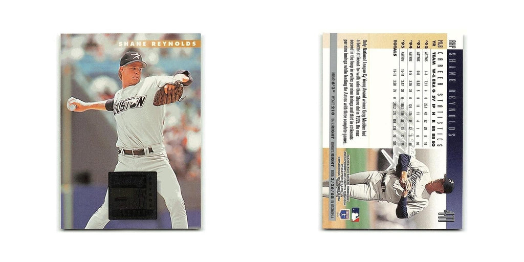 Shane Reynolds 1996 Donruss #411 Houston Astros Baseball Card NM