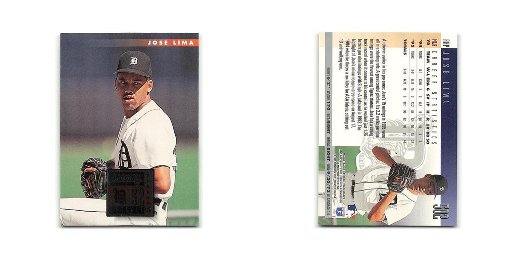 Jose Lima 1996 Donruss #502 Detroit Tigers Baseball Card NM