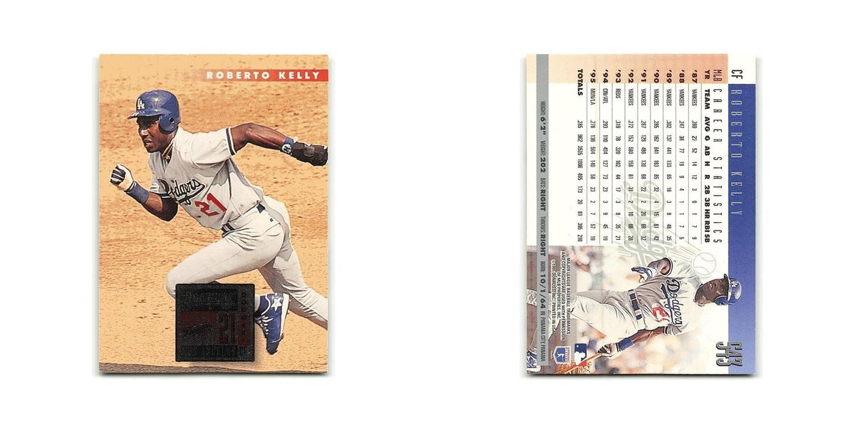 Roberto Kelly 1996 Donruss #543 Los Angeles Dodgers Baseball Card NM