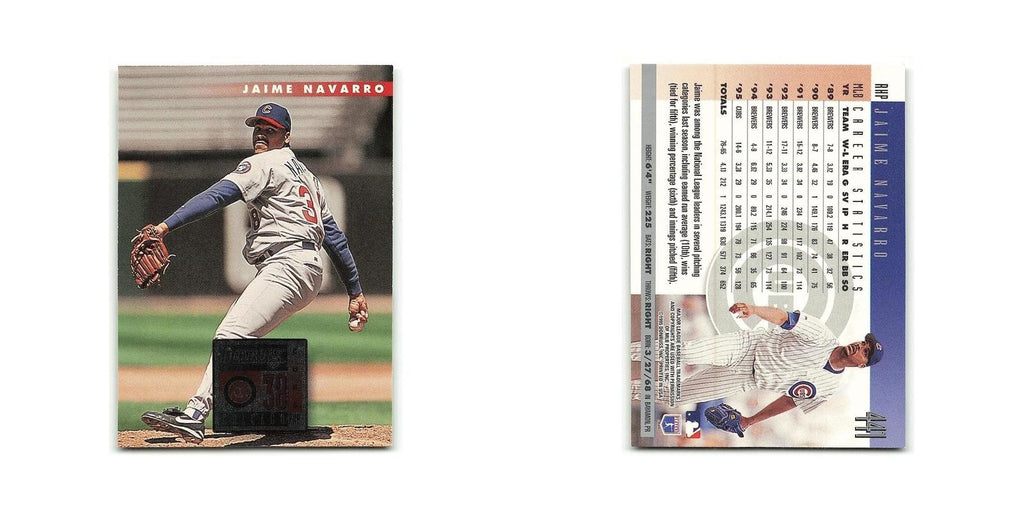 Jaime Navarro 1996 Donruss #441 Chicago Cubs Baseball Card NM