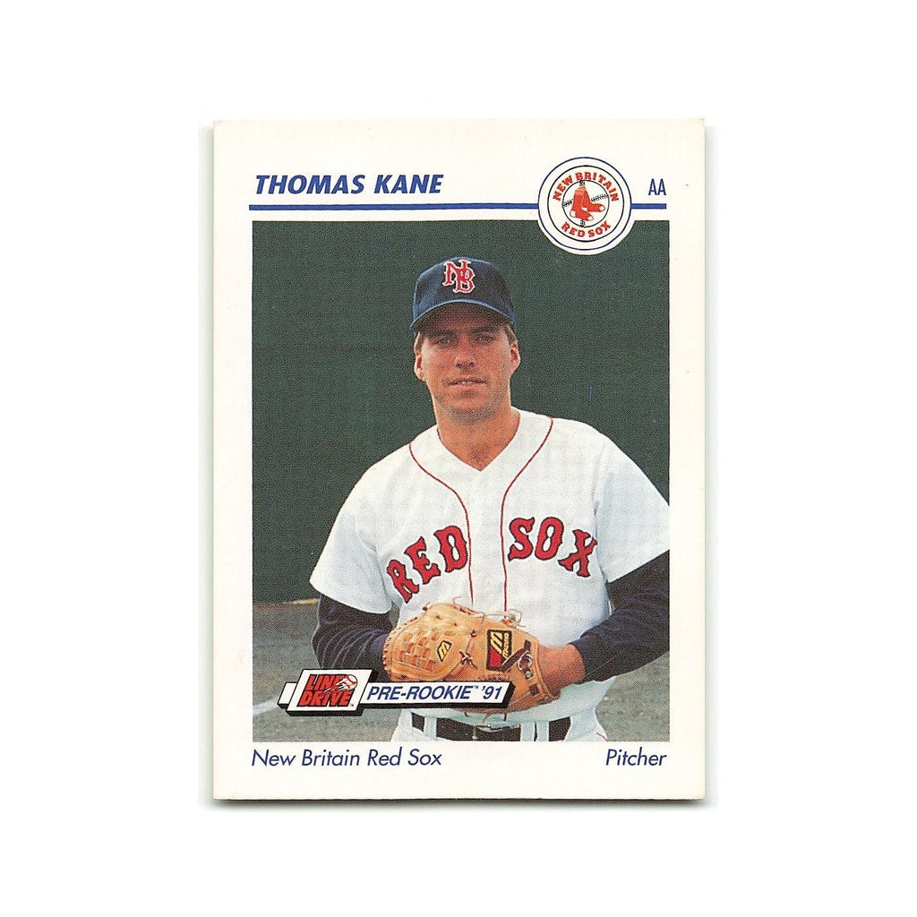 Thomas Kane 1991 Line Drive AA #465 New Britain Red Sox Baseball Card NM