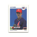 Lee Plemel 1991 Line Drive AA #42 Arkansas Travelers Baseball Card NM