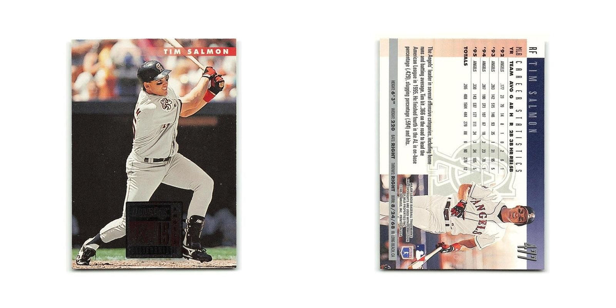 Tim Salmon 1996 Donruss #477 California Angels Baseball Card NM
