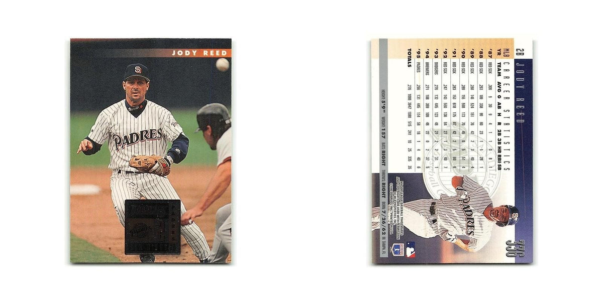 Jody Reed 1996 Donruss #336 San Diego Padres Baseball Card NM