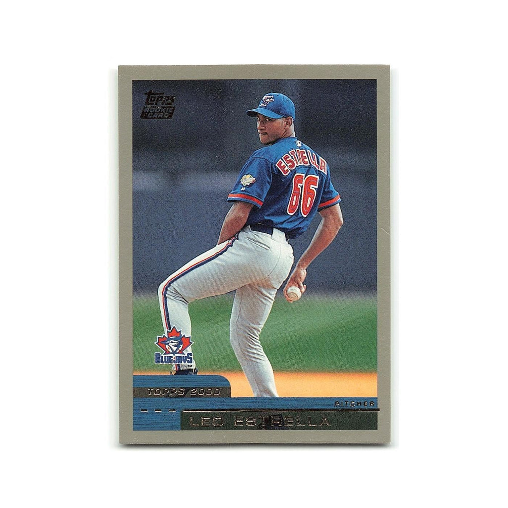 Leo Estrella Rookie 2000 Topps Traded #T56 Toronto Blue Jays Baseball Card NM