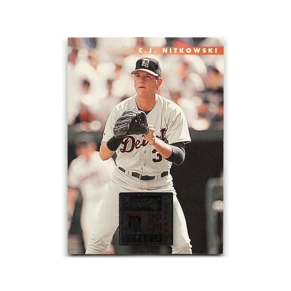 C.J. Nitkowski 1996 Donruss #467 Detroit Tigers Baseball Card NM