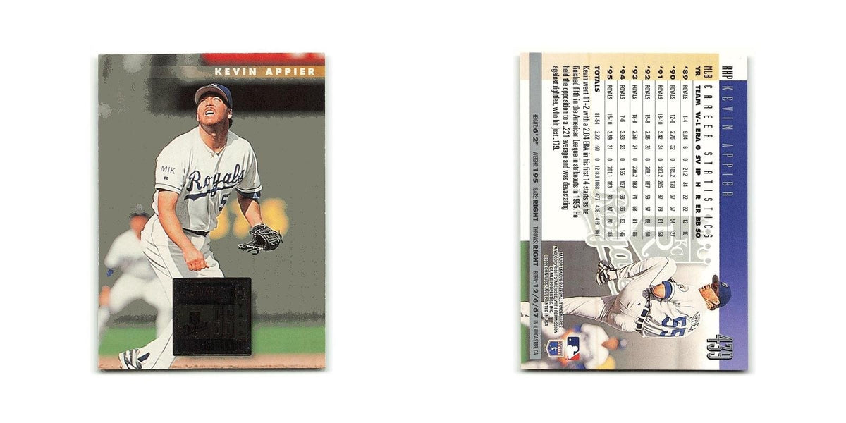 Kevin Appier 1996 Donruss #439 Kansas City Royals Baseball Card NM
