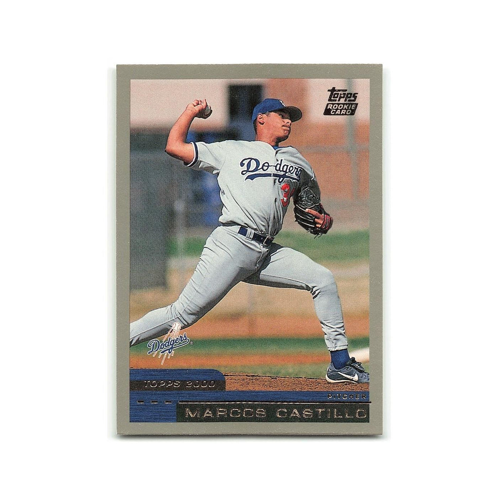 Marcos Castillo Rookie 2000 Topps Traded #T19 Los Angeles Dodgers NM