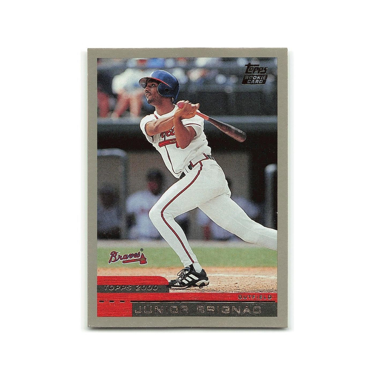 Junior Brignac Rookie 2000 Topps Traded #T49 Atlanta Braves Baseball Card NM