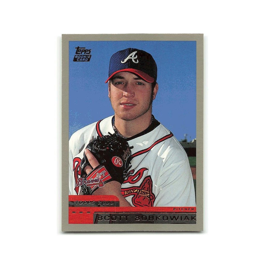Scott Sobkowiak Rookie 2000 Topps Traded #T65 Atlanta Braves Baseball Card NM