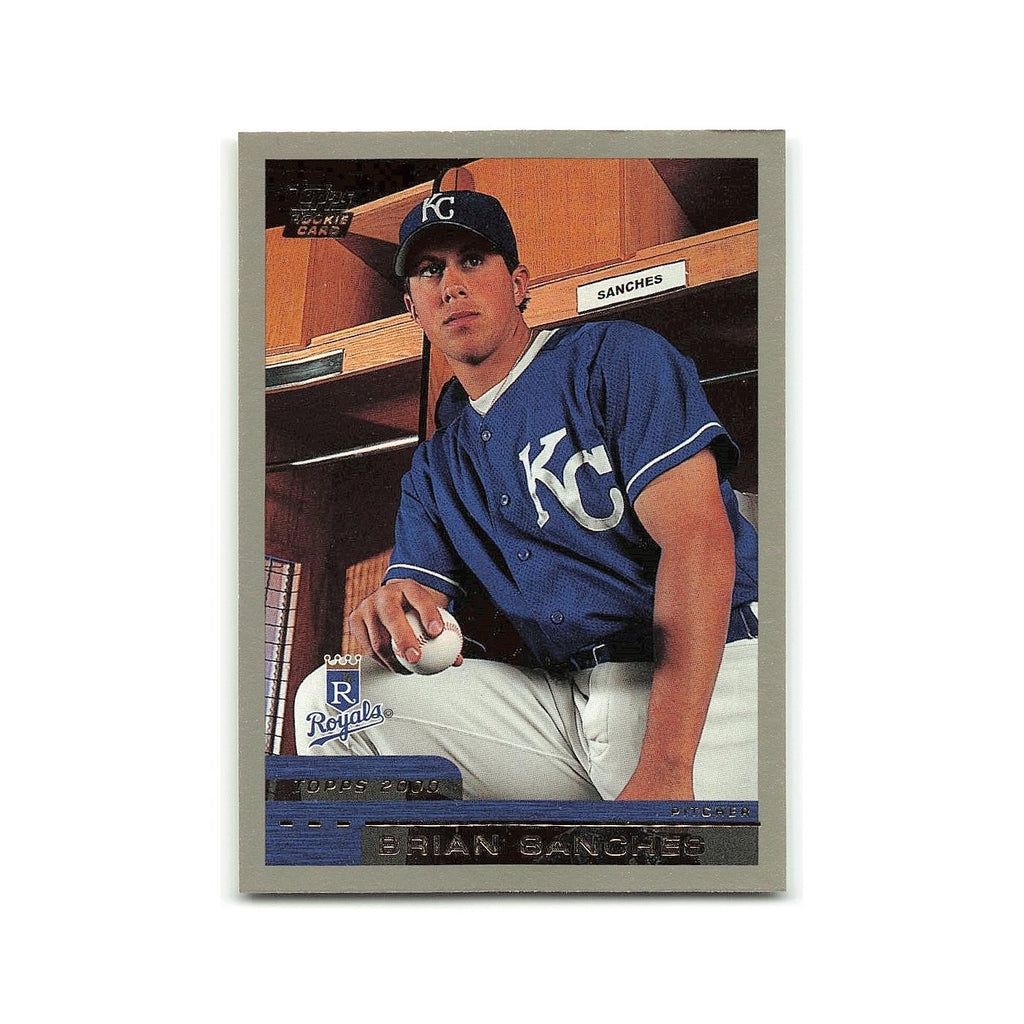 Brian Sanches Rookie 2000 Topps Traded #T64 Kansas City Royals Baseball Card NM