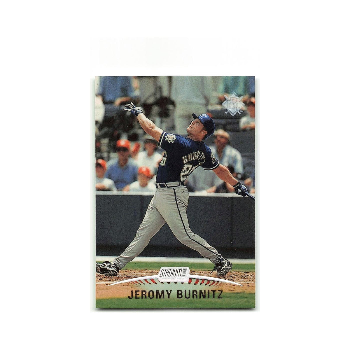 Jeromy Burnitz 1999 Topps Stadium Club #40 Milwaukee Brewers Baseball Card NM