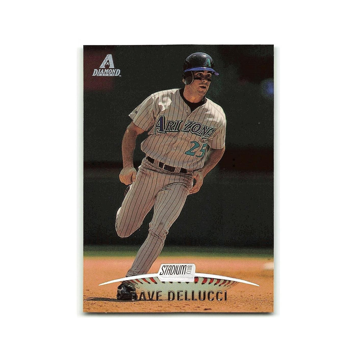 David Dellucci 1999 Topps Stadium Club #87 Arizona Diamondbacks Baseball Card NM