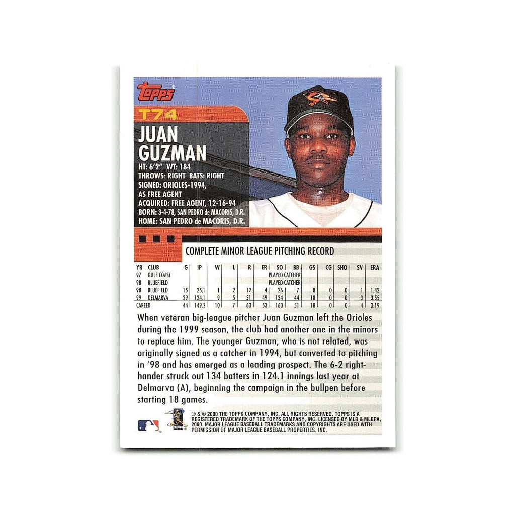 Juan Gonzalez 2000 Topps Traded #6 Detroit Tigers Baseball Card NM