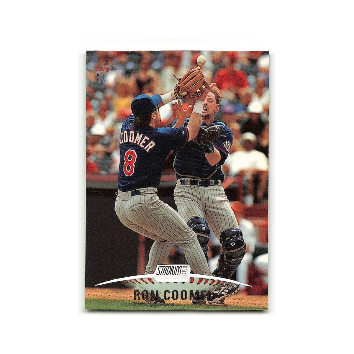 Ron Coomer 1999 Topps Stadium Club #134 Minnesota Twins Baseball Card NM