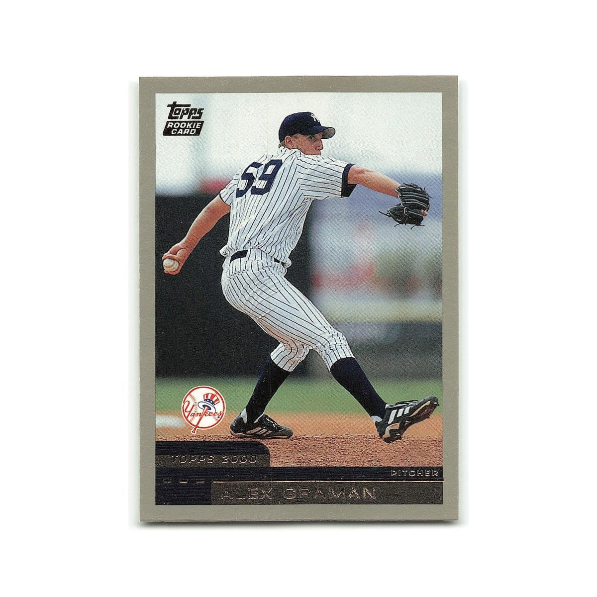 Alex Graman Rookie 2000 Topps Traded #T73 New York Yankees Baseball Card NM