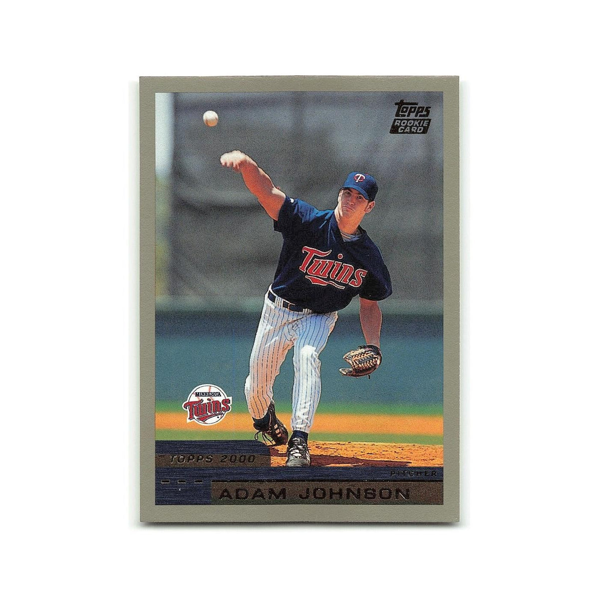 Adam Johnson Rookie 2000 Topps Traded #T83 Minnesota Twins Baseball Card NM