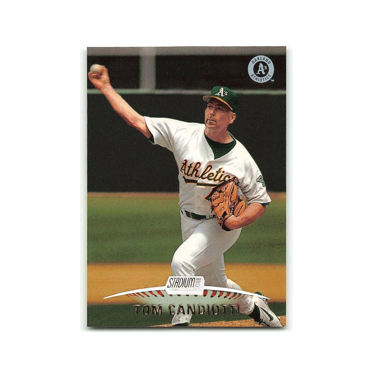 Tom Candiotti 1999 Topps Stadium Club #52 Oakland Athletics Baseball Card NM