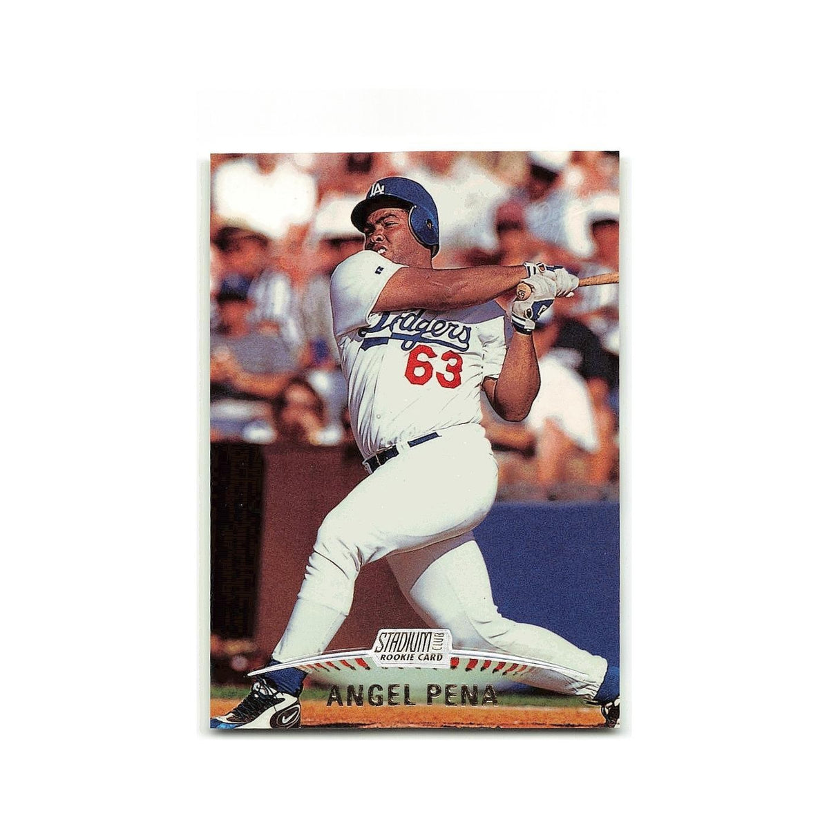 Angel Pena 1999 Topps Stadium Club #143 Los Angeles Dodgers Baseball Card NM