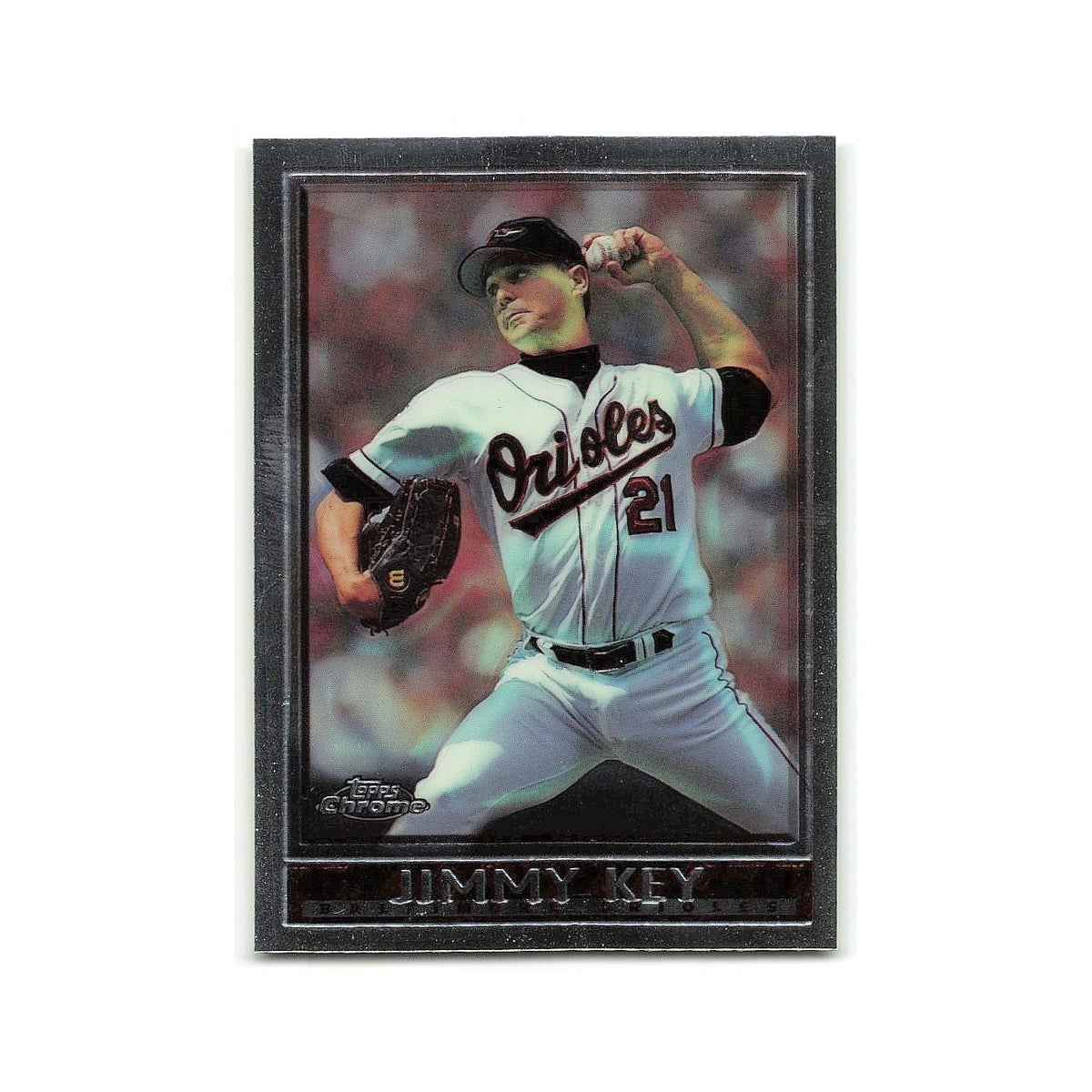 Jimmy Key 1998 Topps Chrome #450 Baltimore Orioles Baseball Card NM
