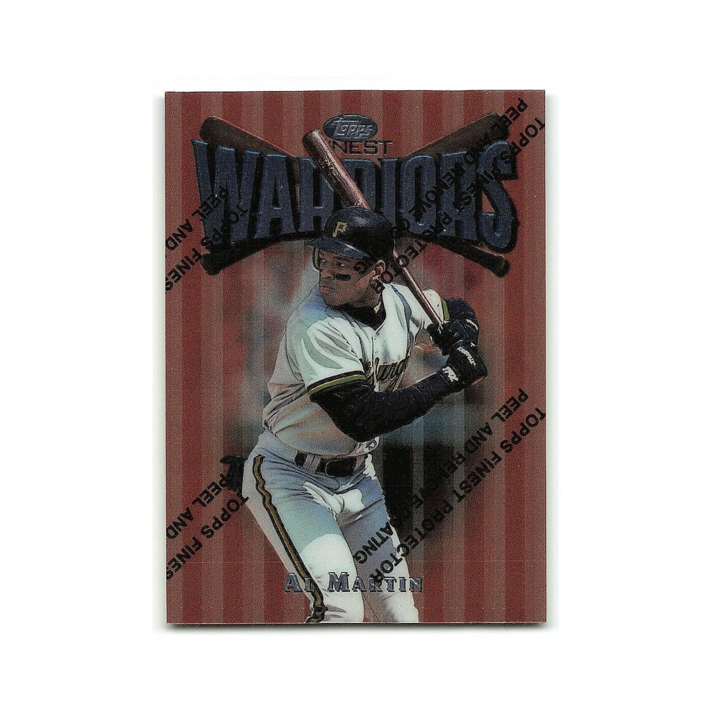 Al Martin 1997 Topps Finest w Coating #6 Pittsburgh Pirates Baseball Card NM