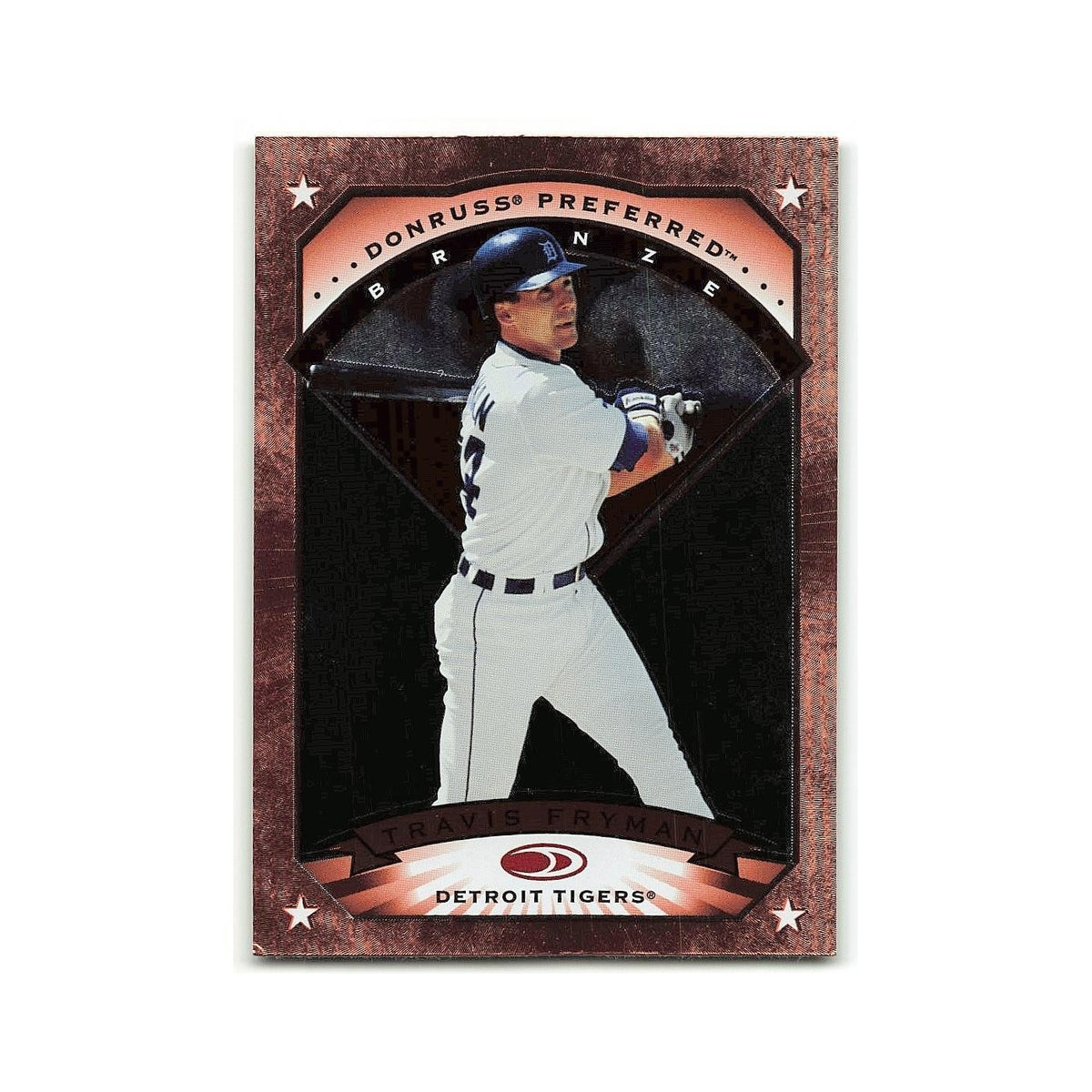 Travis Fryman 1997 Donruss Preferred #55 Detroit Tigers Baseball Card NM