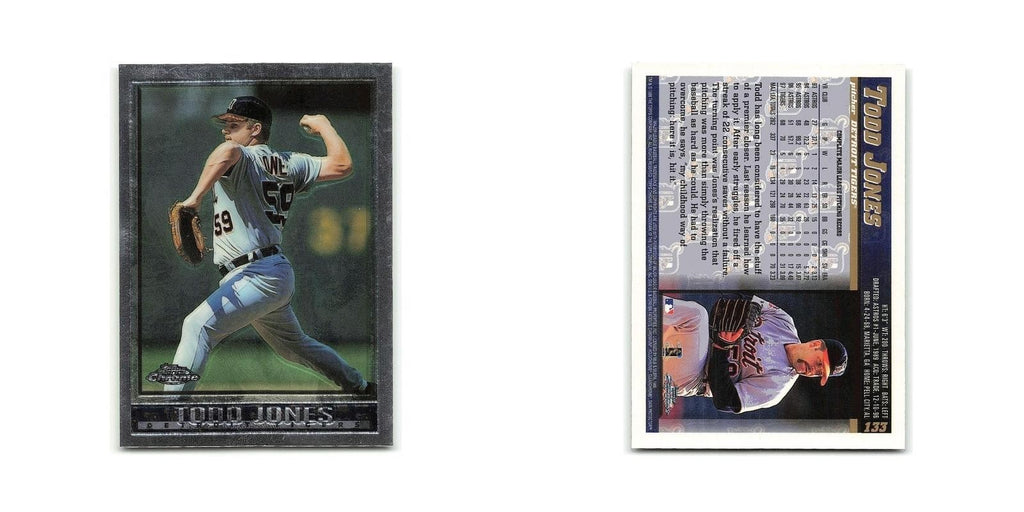 Todd Jones 1998 Topps Chrome #133 Detroit Tigers Baseball Card NM