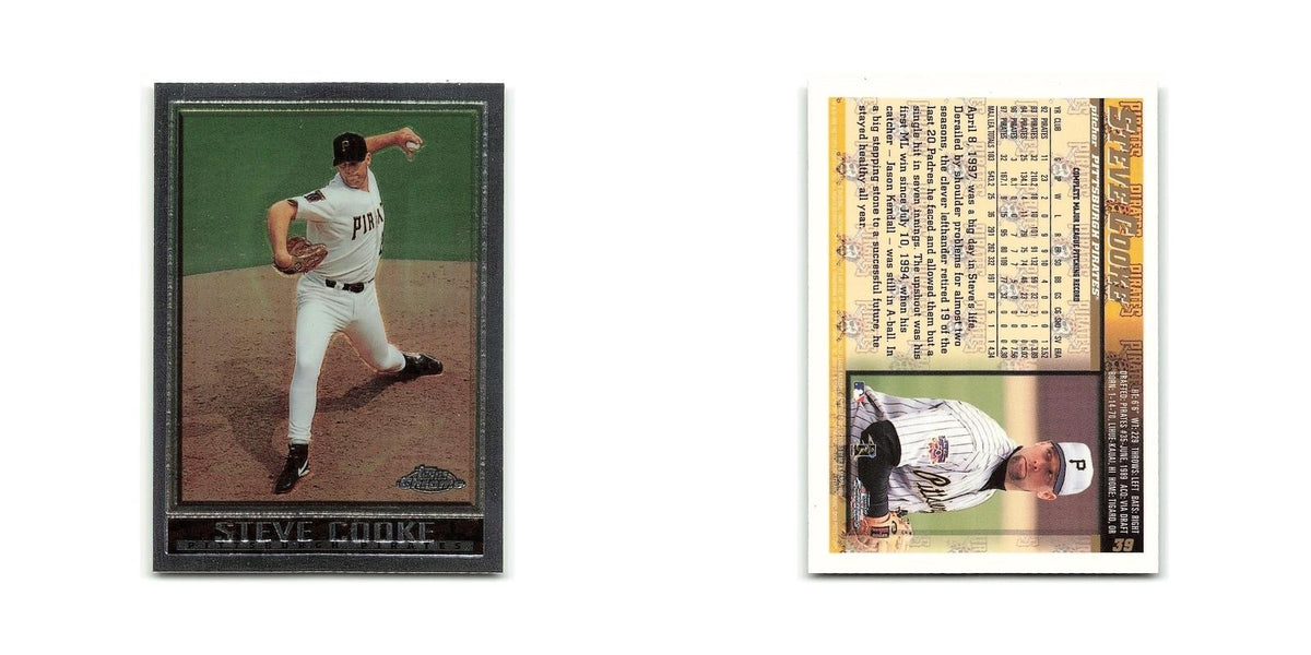 Jason Kendall 1998 Topps Chrome #6 Pittsburgh Pirates Baseball Card NM
