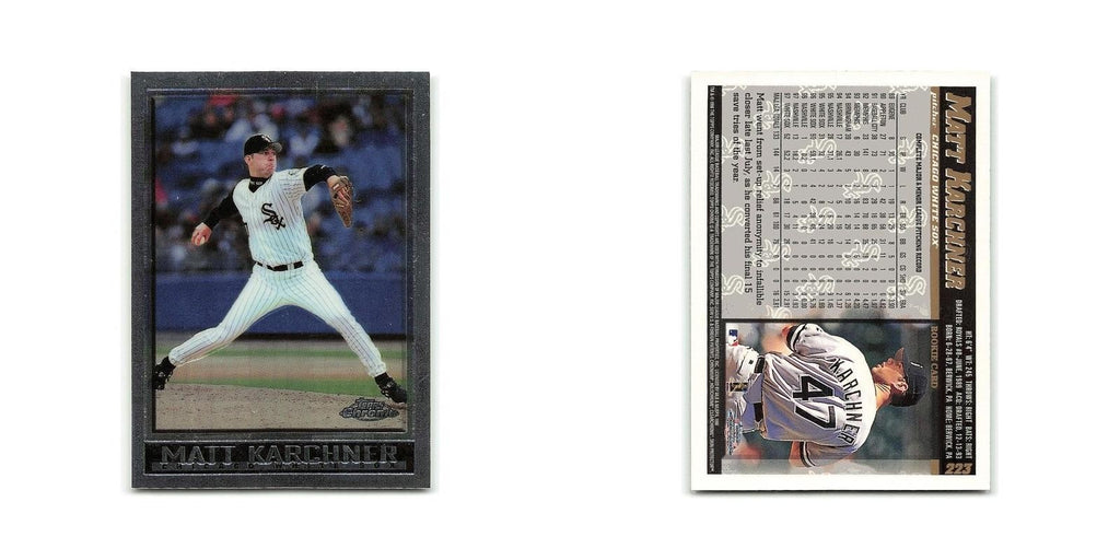 Matt Karchner 1998 Topps Chrome #223 Chicago White Sox Baseball Card NM